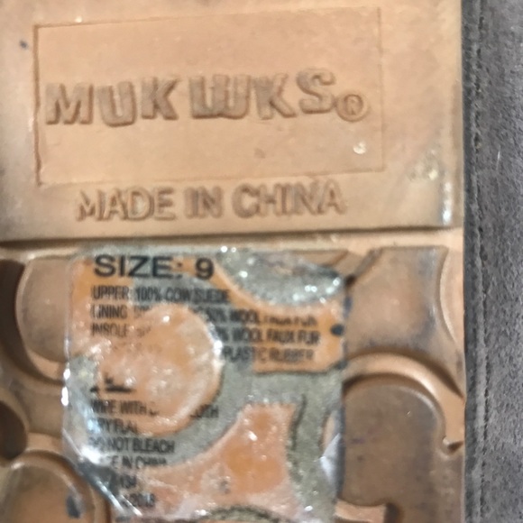 Slippers women’s size 9 Muk Luke’s brown - Picture 5 of 8